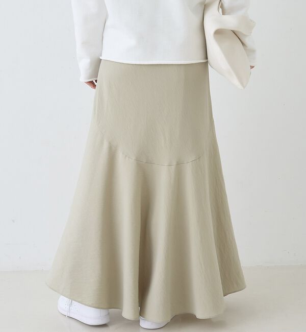 Rouge vif「【新色登場】切替マキシスカート」|スカート|