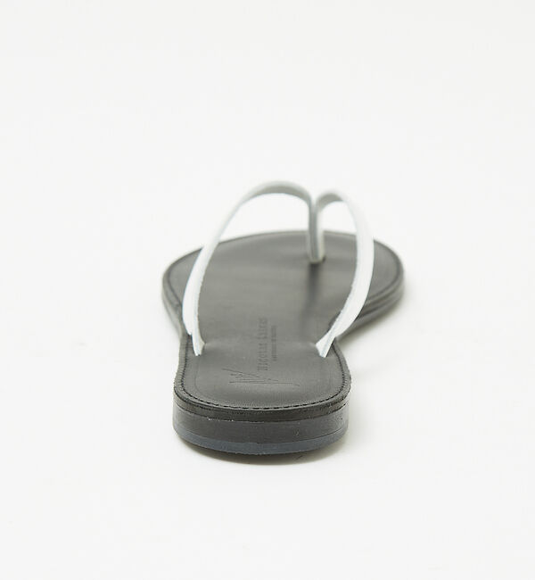 Rouge vif「【NICOLAS LAINAS/ニコラスライナス】レザーメタリックトングサンダル」|サンダル|