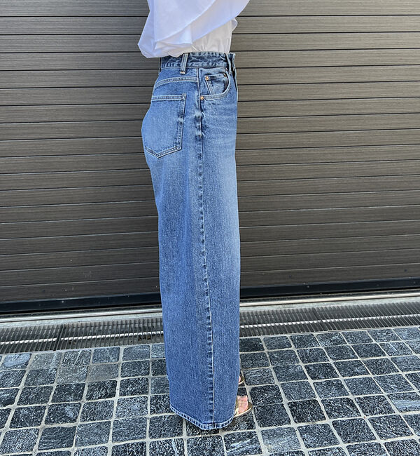 Rouge vif「【RED CARD/レッドカード】Montana カーブバギーデニム」|デニム|