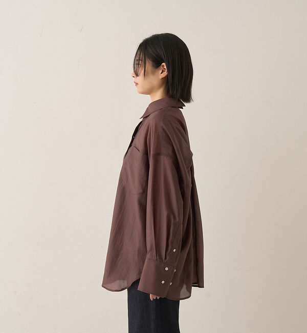 Rouge vif「【新色登場】バックツイストシャツ」|シャツ・ブラウス|