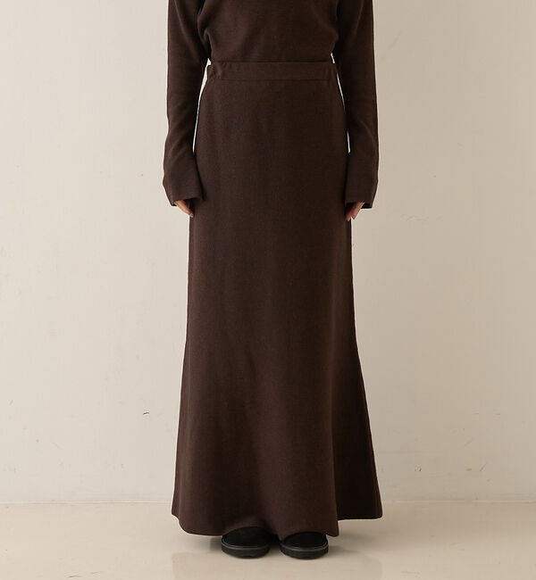 Rouge vif「【セットアップ対応】セミフレアニットスカート」|スカート|