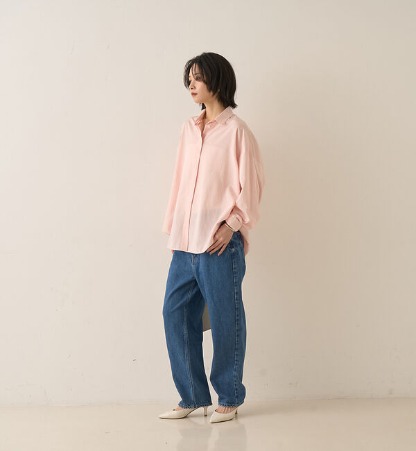 Rouge vif「【RED CARD/レッドカード】別注JAZZ ルーズテーパードワイドデニム」|デニム|