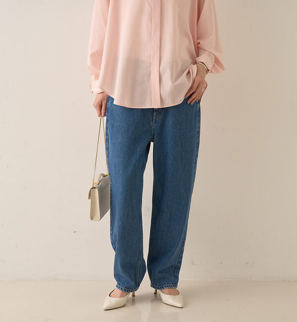 Rouge vif「【RED CARD/レッドカード】別注JAZZ ルーズテーパードワイドデニム」|デニム|