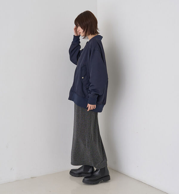 Rouge vif「ラメグリッタージャージナロースカート」|スカート|