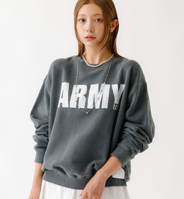 Rouge vif「【JOHNBULL/ジョンブル】クルースウェット/トップス/スウェット【WEB限」|Tシャツ・カットソー|スミクロ