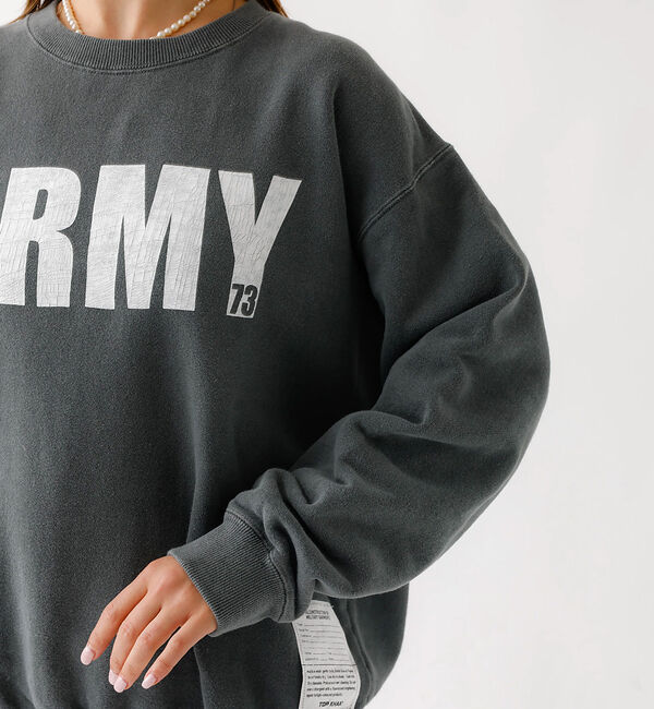 Rouge vif「【JOHNBULL/ジョンブル】クルースウェット/トップス/スウェット【WEB限」|Tシャツ・カットソー|