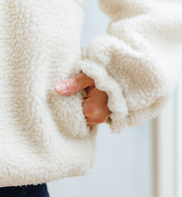 Rouge vif「【NANGA / ナンガ】BOA FLEECE ZIP HOODIE / ボアフ」|パーカー|