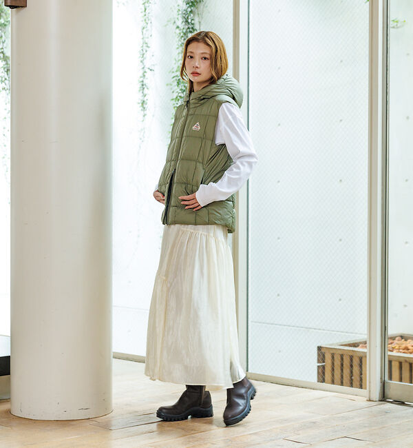 Rouge vif「【PYRENEX / ピレネックス】BASSIA VEST / バッシア ベスト」|ダウン|