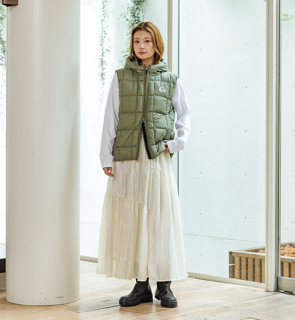 Rouge vif「【PYRENEX / ピレネックス】BASSIA VEST / バッシア ベスト」|ダウン|