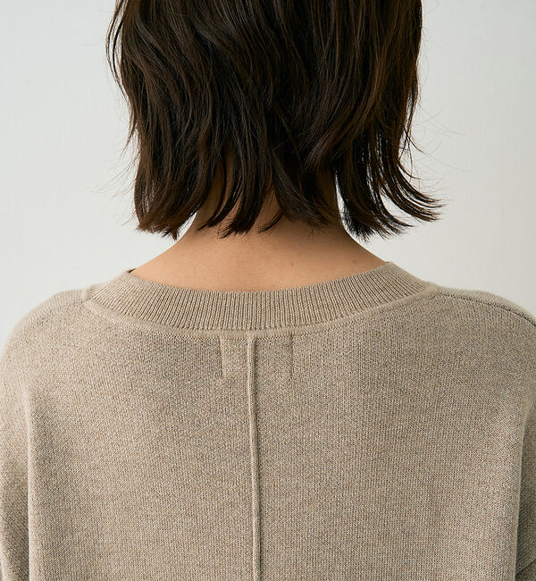 Rouge vif「ウール混ジャガードロゴニットプルオーバー」|ニット・セーター|