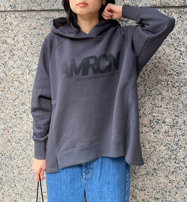 Rouge vif「【AMERICANA&times;MICA＆DEAL/ アメリカーナ&times;マイカ】parka ロ」|パーカー|チャコールグレー