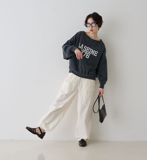 Rouge vif「【2026SS新作】【REMI RELIEF/レミレリーフ】別注ロゴスウェット」|スウェット・ジャージ|