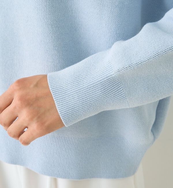 Rouge vif「【2026SS新作】ジャガードロゴニット ENTOURE DE CALME」|ニット・セーター|