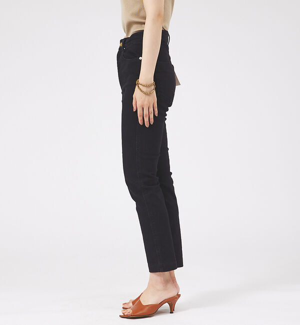 qualite「【SERGE】スキニーパンツ」|デニム|