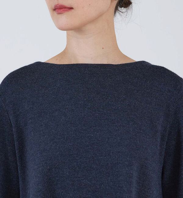 qualite「【セットアップ対応】ドレープハイゲージニット」|ニット・セーター|