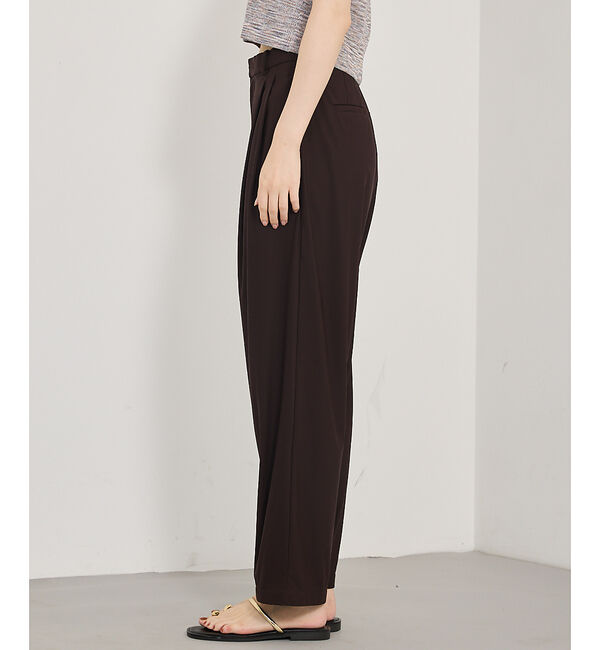 qualite「【接触冷感＆UV】クールトリコットタックパンツ」|その他|