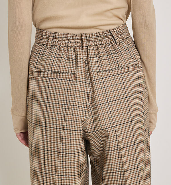 qualite「【セットアップ対応】TWツイルチェックパンツ」|その他|
