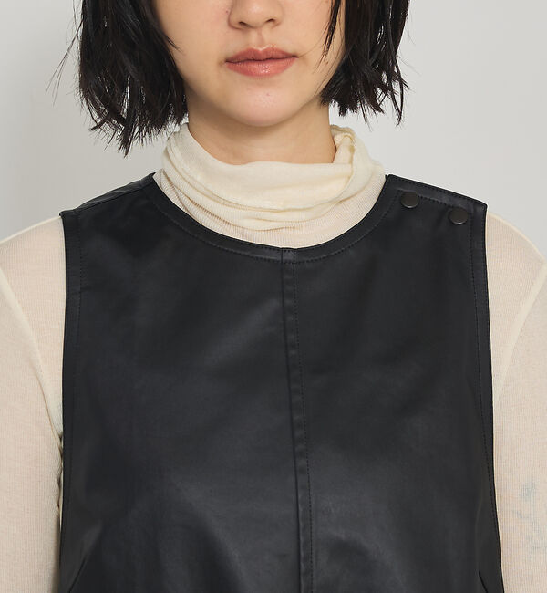 qualite「レザーライクフレアージレ」|ワンピース|