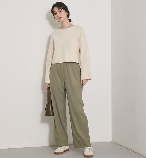 qualite「【セットアップ対応】ソフトサキソニードロストパンツ」|その他|