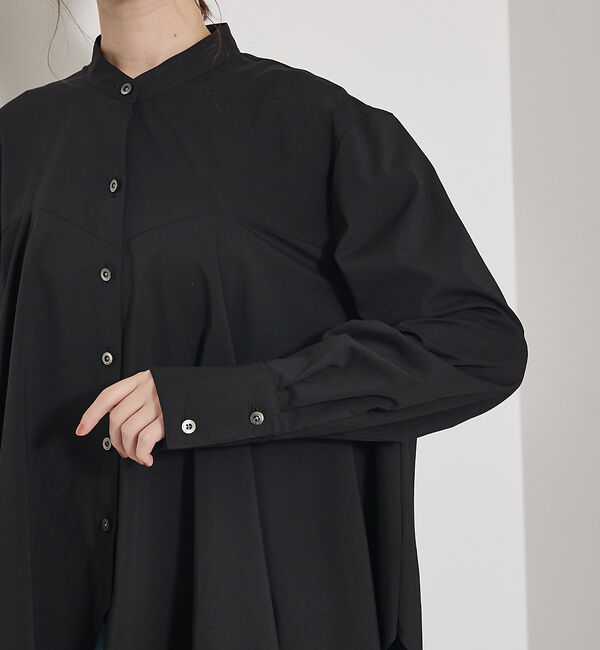 qualite「【一枚でもレイヤードでも決まる】ランダムヘムシャツ」|シャツ・ブラウス|