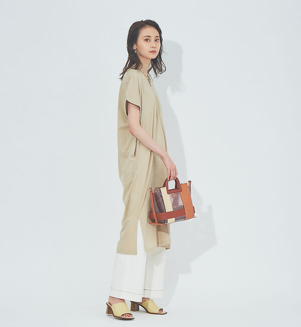 AU BANNISTER「ワイドスクエアミュール」|サンダル|