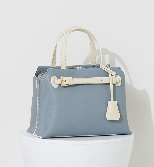 LOWELL things「【TVドラマ使用商品】Squlay/ベルテッドセパレートmini」|ショルダー・メッセンジャー|ブルー