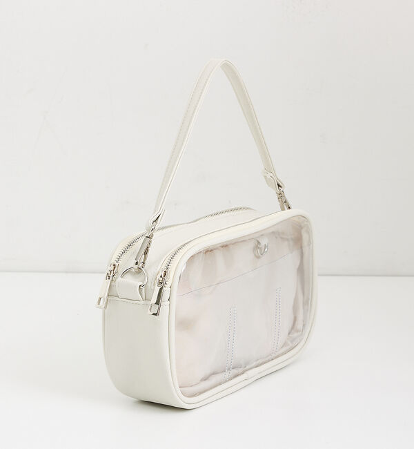 LOWELL things「【BLK/予約】オシゴト/マルチポーチバッグ/推しぬいポーチ【推し活】【予約】」|ハンドバッグ|