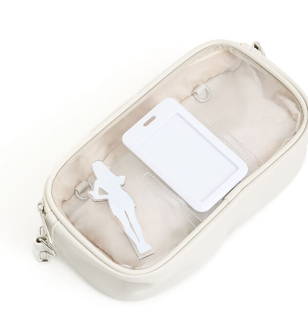 LOWELL things「【BLK/予約】オシゴト/マルチポーチバッグ/推しぬいポーチ【推し活】【予約】」|ハンドバッグ|