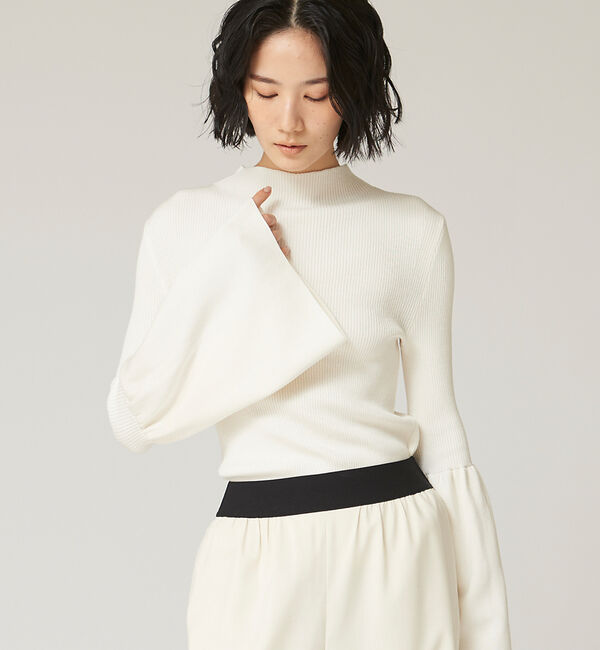 The Store by C' 「【COCUCA】グロスニットプルオーバー」|ニット・セーター|ホワイト