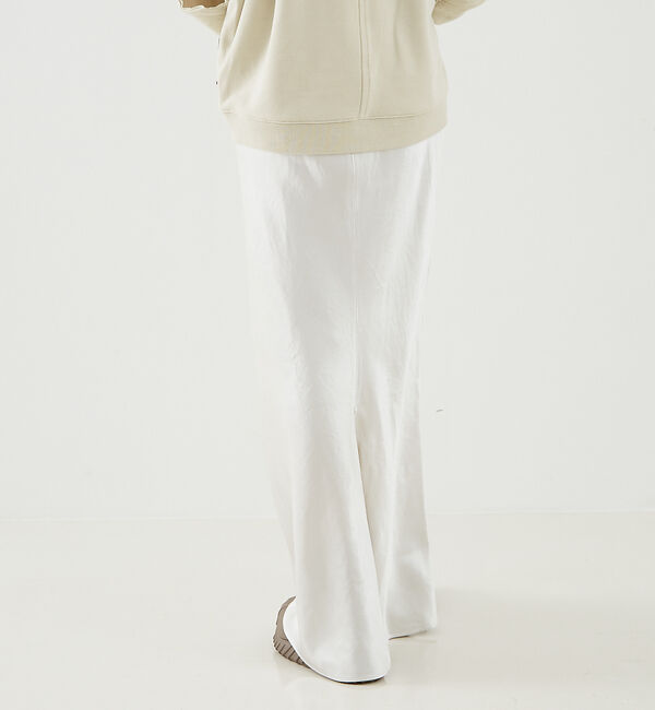 The Store by C' 「【COCUCA】サテンフレアースカート」|スカート|