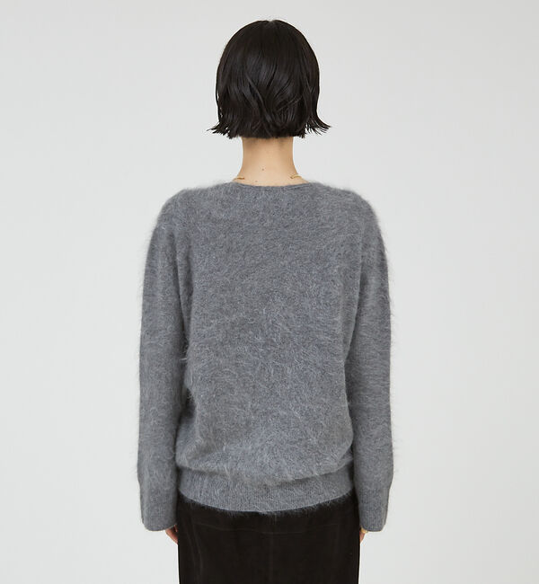 The Store by C' 「【COCUCA】カシミヤファーVプルオーバー」|ニット・セーター|