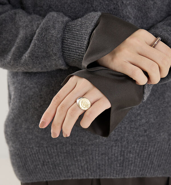 The Store by C' 「【GIGI】Roman Coin Signet Ring／シグネットリング」|リング|