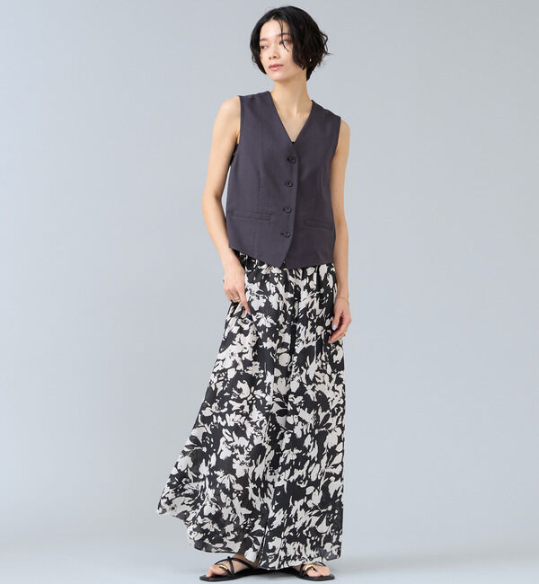 Liesse「麻調ベスト」|ベスト・ジレ|