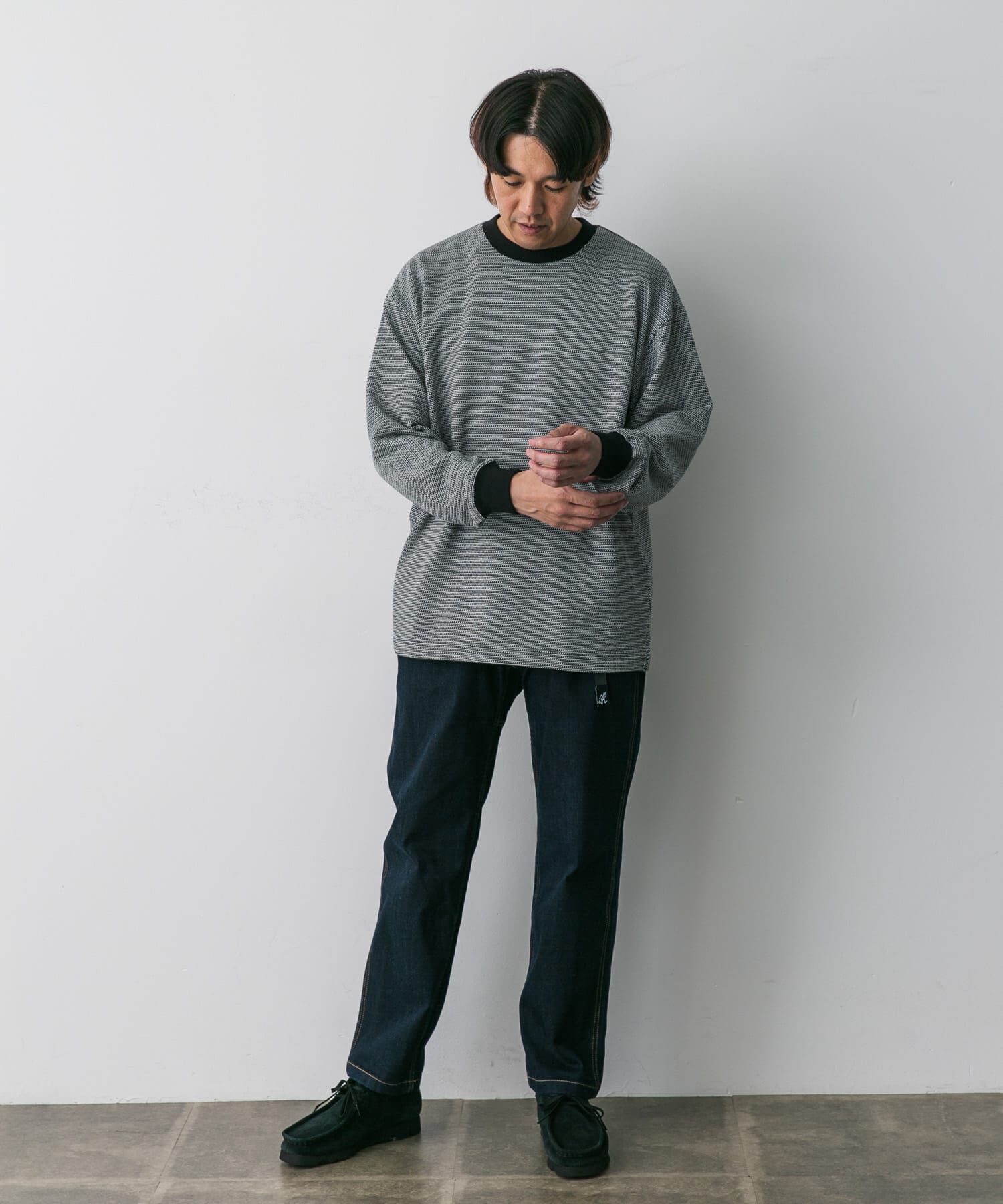 URBAN RESEARCH DOORS「『別注』Gramicci　Mountain Tuck Pants」|デニム|