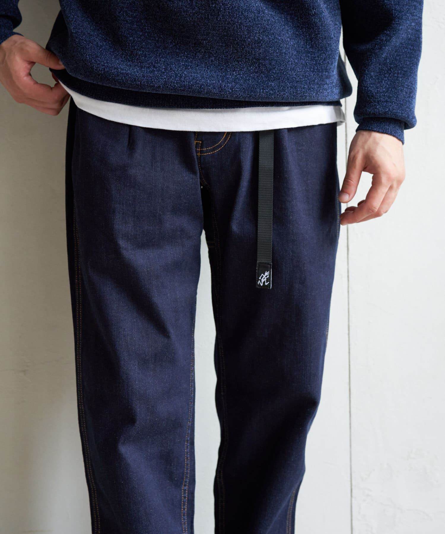 URBAN RESEARCH DOORS「『別注』Gramicci　Mountain Tuck Pants」|デニム|