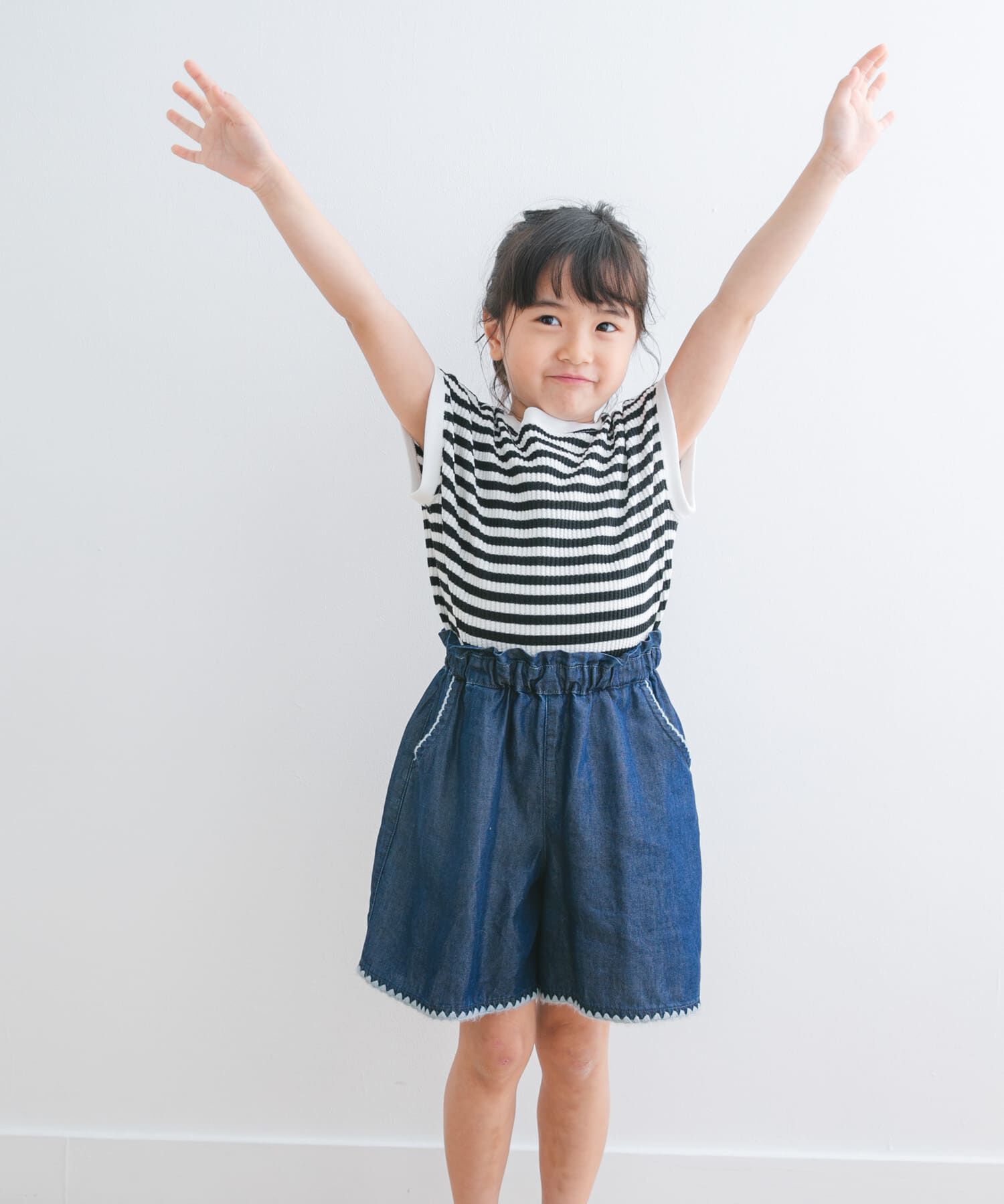 URBAN RESEARCH DOORS「『WEB/一部店舗限定サイズ』変形ワッフルノースリーブプルオーバー(KIDS)」|その他|