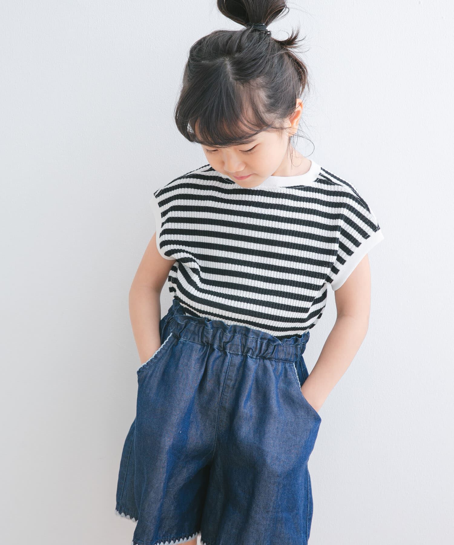 URBAN RESEARCH DOORS「『WEB/一部店舗限定サイズ』変形ワッフルノースリーブプルオーバー(KIDS)」|その他|