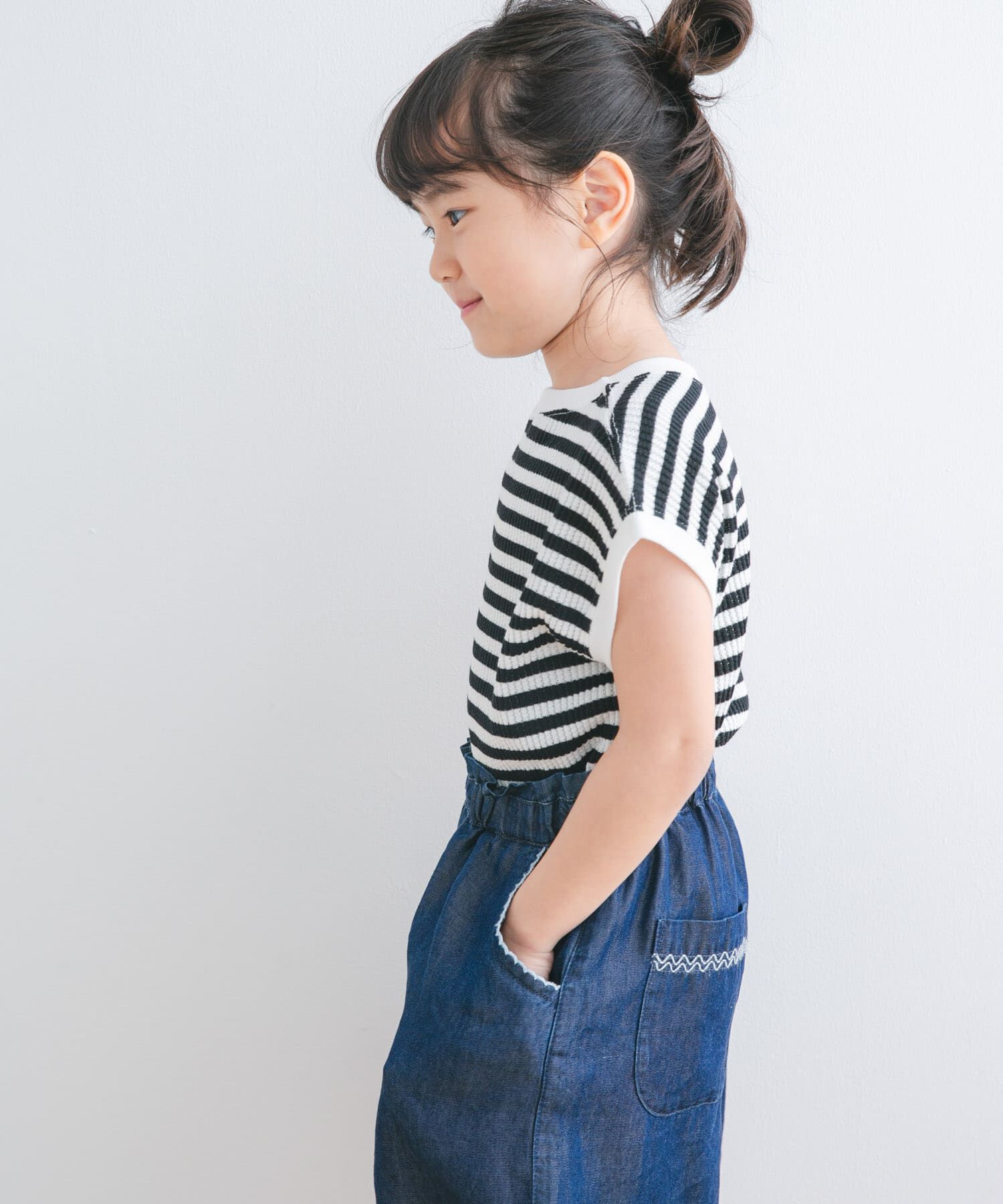 URBAN RESEARCH DOORS「『WEB/一部店舗限定サイズ』変形ワッフルノースリーブプルオーバー(KIDS)」|その他|