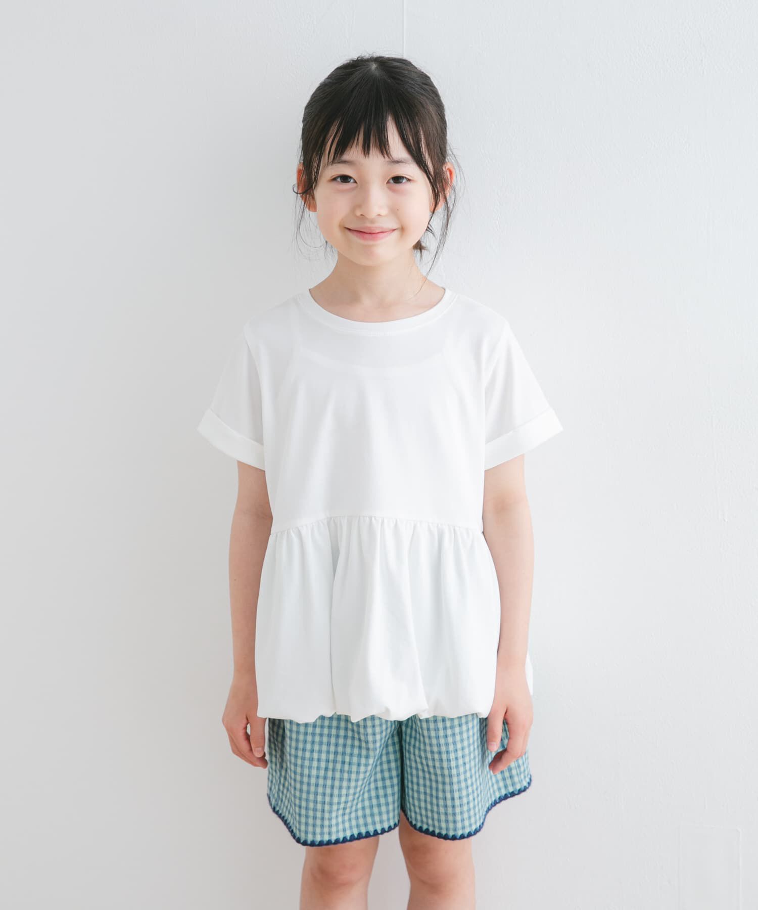 URBAN RESEARCH DOORS「『親子リンク』『WEB/一部店舗限定サイズ』ペプラムバルーンTシャツ(KIDS)」|その他|
