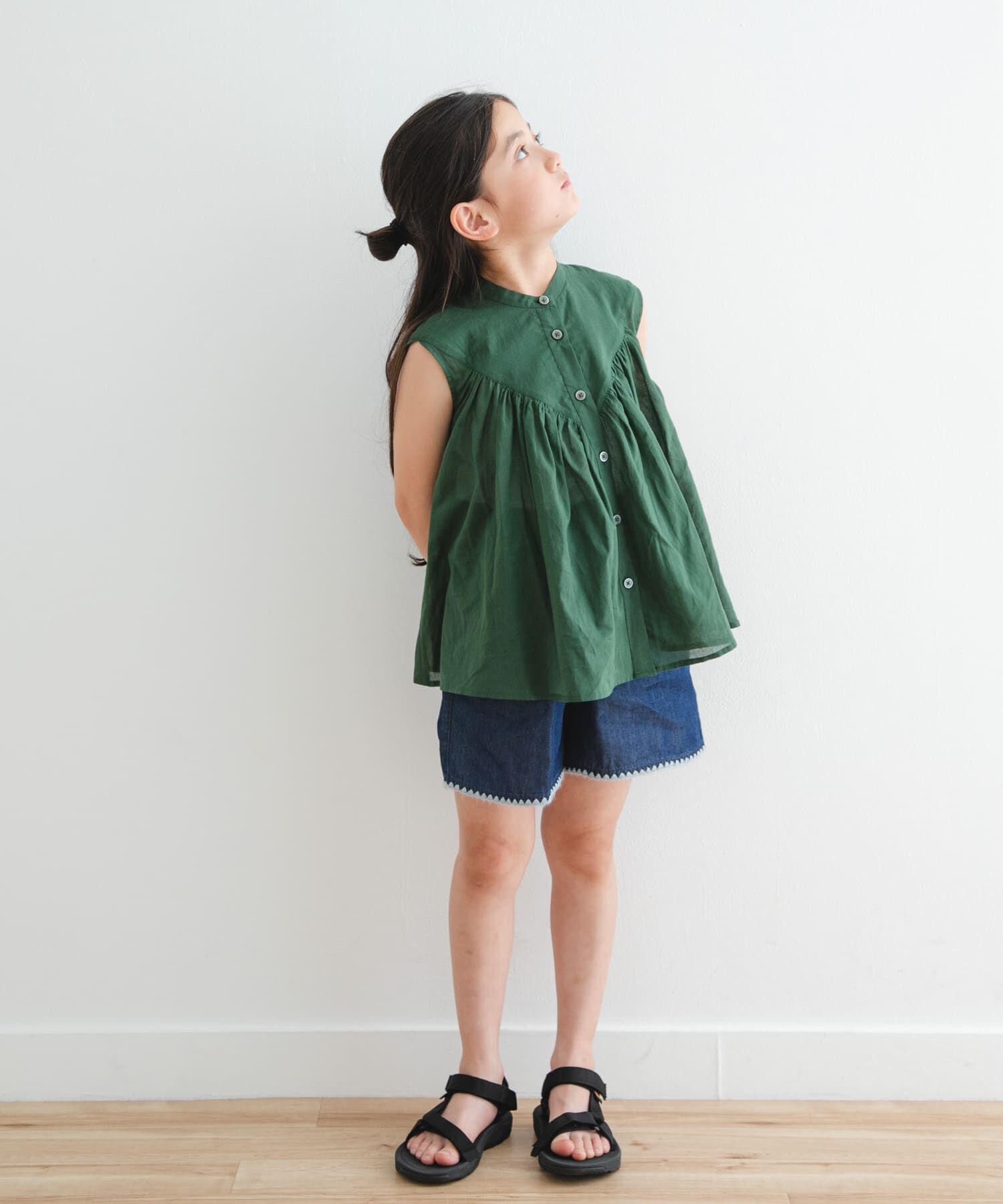 URBAN RESEARCH DOORS「『親子リンク』コットンボイルV切替ブラウス(KIDS)」|その他|