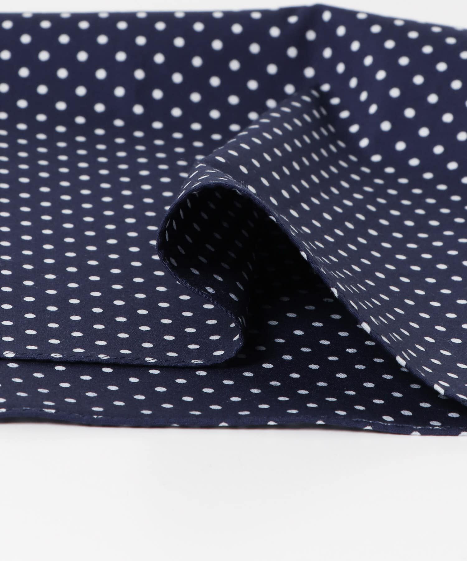 URBAN RESEARCH DOORS「LIFE STYLE TAILOR　ドット柄コットンハンカチ」|ハンカチ|