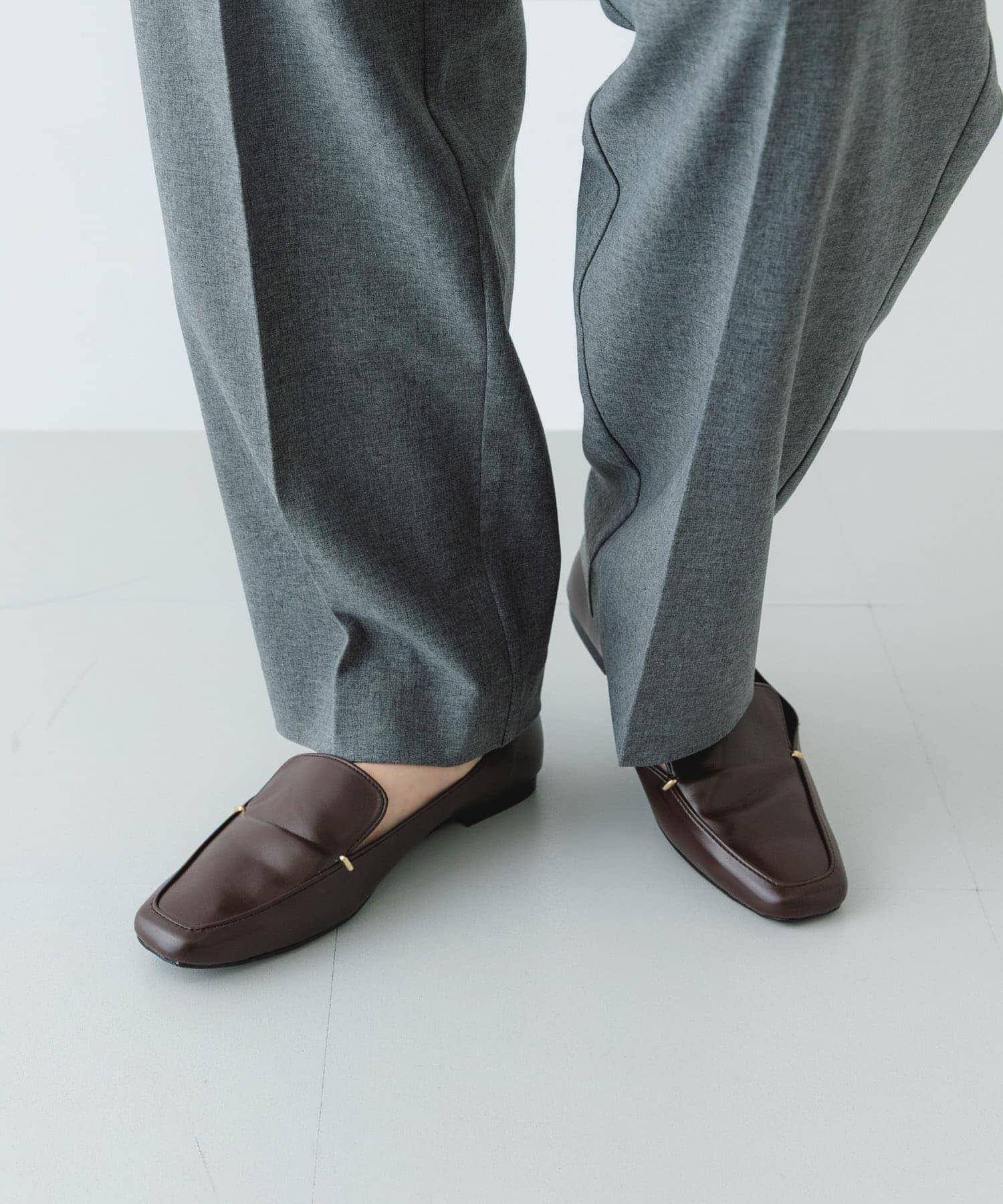 RODE SKO「『MADE IN JAPAN』スクエアトゥプチメタルローファー」|ローファー|