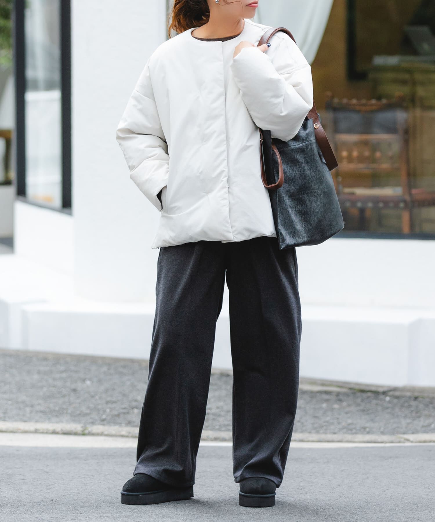 RODE SKO「『一部別注カラー』BEAURE　カウレザー2デザインベルトバッグ」|トートバッグ|