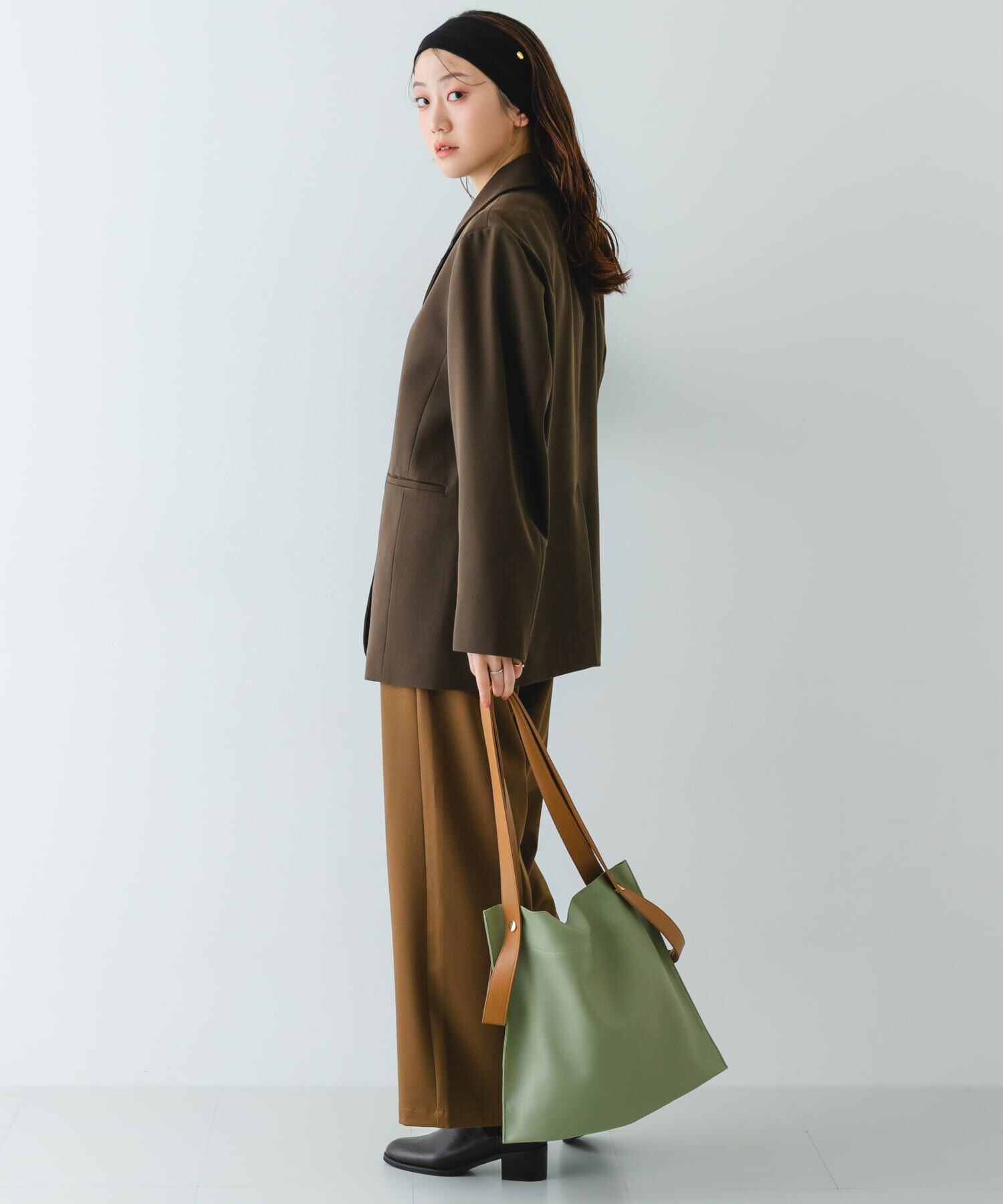 RODE SKO「『一部別注カラー』BEAURE　カウレザー2デザインベルトバッグ」|トートバッグ|