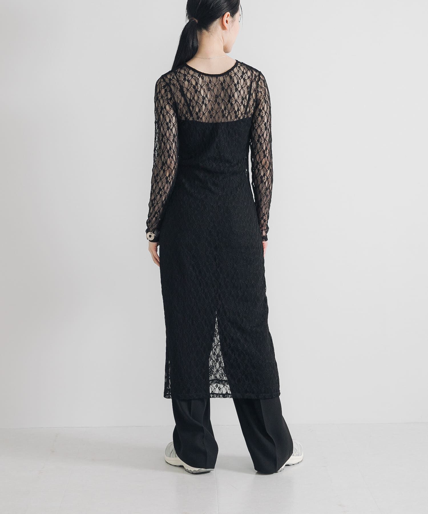 URBAN RESEARCH「ストレッチレースカットワンピース」|ワンピース|