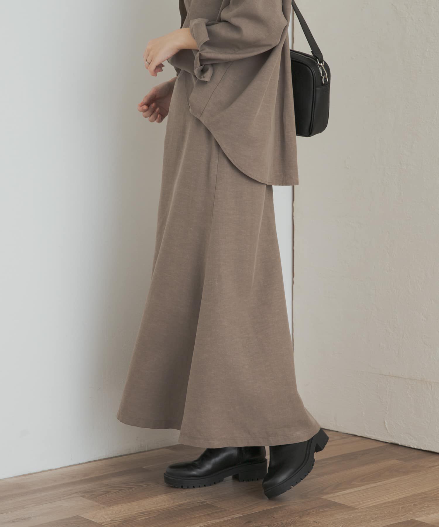 URBAN RESEARCH DOORS「『セットアップ対応』 フレアスカート」|スカート|