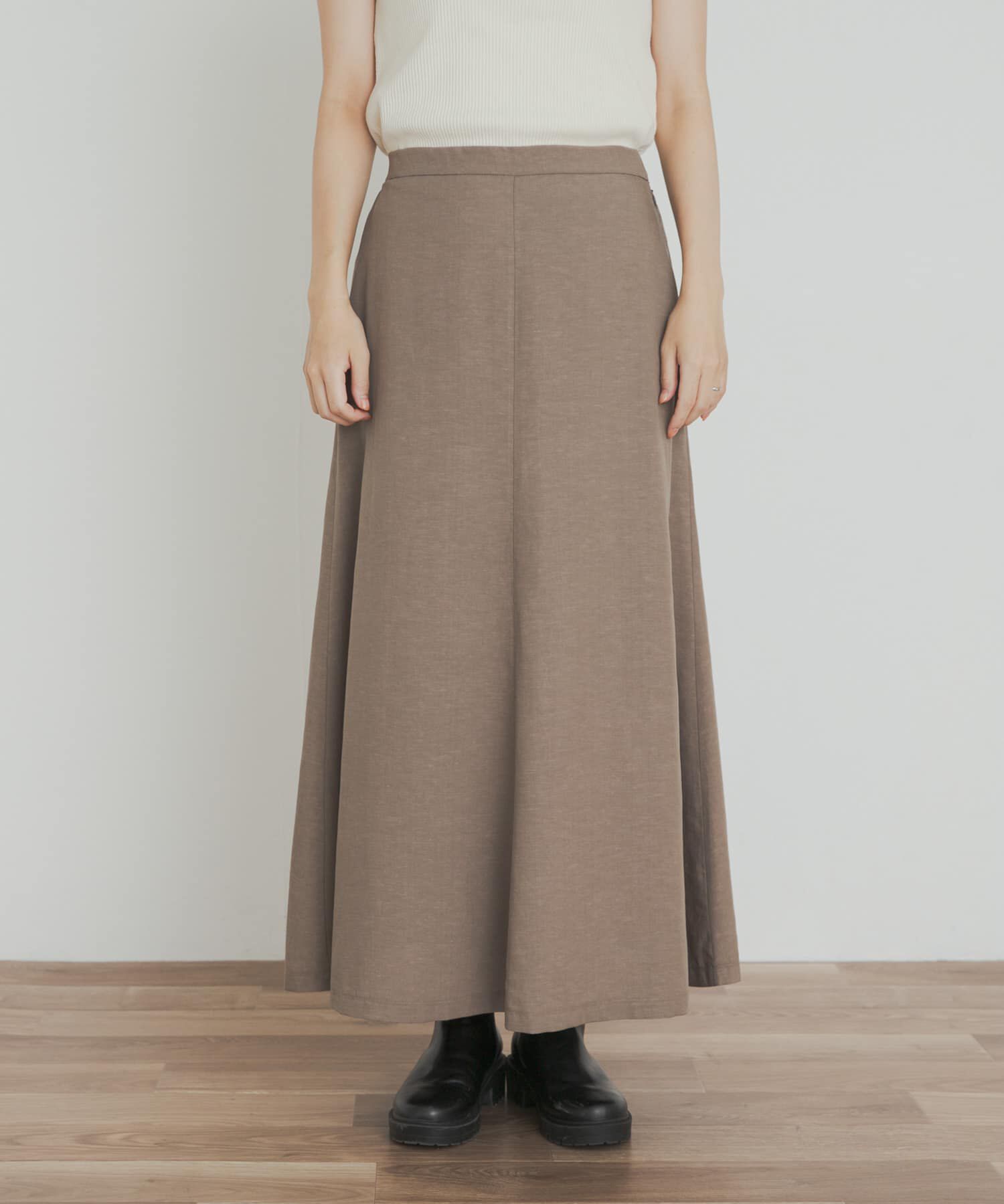 URBAN RESEARCH DOORS「『セットアップ対応』 フレアスカート」|スカート|