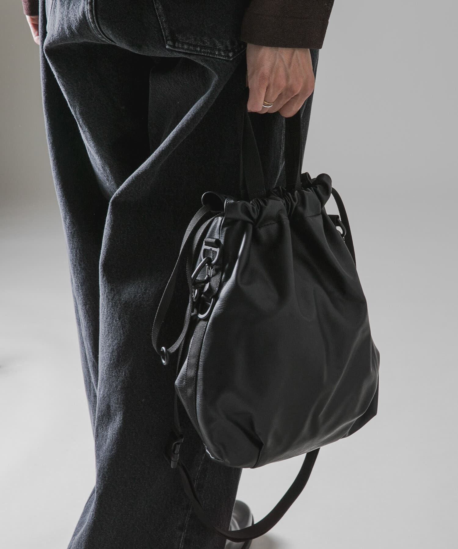 URBAN RESEARCH「『別注』BAICYCLON by bagjack&times;URBAN RESEARCH　DRAWSTRING BAG」|ショルダー・メッセンジャー|