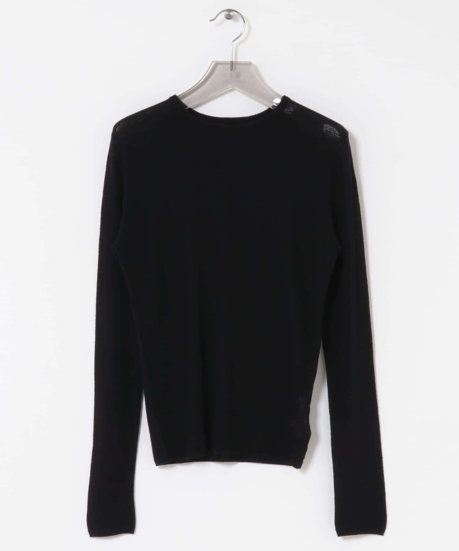 URBAN RESEARCH「new basic　LOA THERMAL CREWKNIT」|ニット・セーター|ブラック