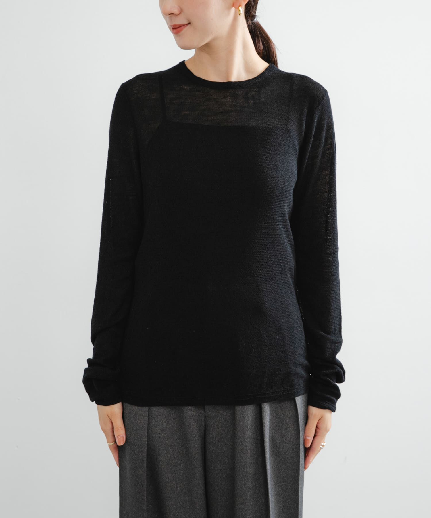 URBAN RESEARCH「new basic　LOA THERMAL CREWKNIT」|ニット・セーター|